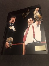 IRS Irwin R Schyster Autographed 8x10 Signed Wrestling Photo Mike Rotunda WWE D