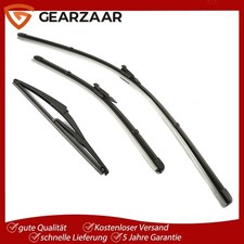 Heck Scheibenwischer + Heckwischerarm Wischblatt VORNE + HINTEN für Opel Corsa D