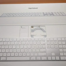 Apple Magic Keyboard Numeric Keypad Silver A1843 Original MXCJ3LL/A - LIGHTNING