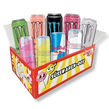 Mega Energybox Various Varieties Sugar Free Energy Drinks 3500ml
