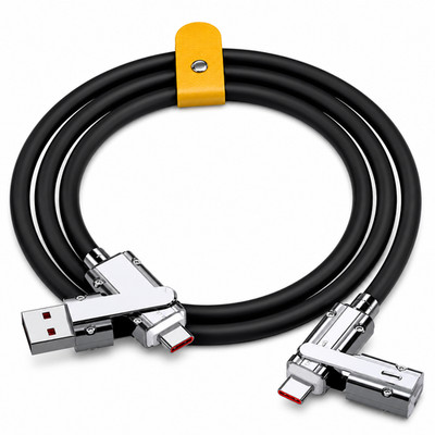 120W4 in 1 Multi-function Mobile Phone Data Cable PD Fast Charging Cable Charger