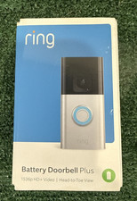 Ring Battery Doorbell Plus 1536p HD Wi-Fi Video Doorbell open box.