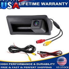 Audi A4 A6 Q5 Trunk Handle Rear Camera, HD 1080P Backup Parking Night Vision Kit