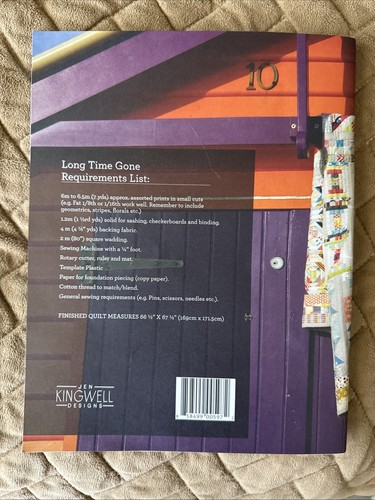 Long Time Gone: Quilt Patterns ~ Kingwell, Jen Book - Bild 3 von 3