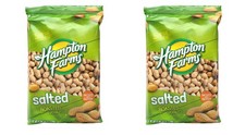 1 PACK Hampton Farms Salted In-Shell Peanuts 10 lbs/Bag Fast Shipping 2 Pack