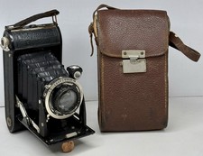 Voigtlander Bessa Film Folding Camera Case Braunschwieg Voigtar 1:3,5 F 10.5cm