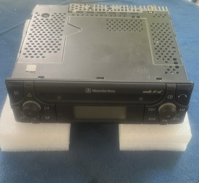 Mercedes Benz Audio 10 CD MF2910 Alpine Radio   For Parts / Not Working W/Code