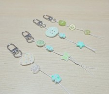 Lucky four-leaf clover keyring