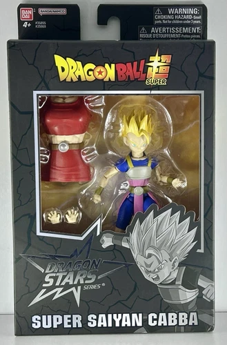 Figura Dragon Ball Super - Dragon Stars Super Saiyan Cabba (Serie 5) con Baf