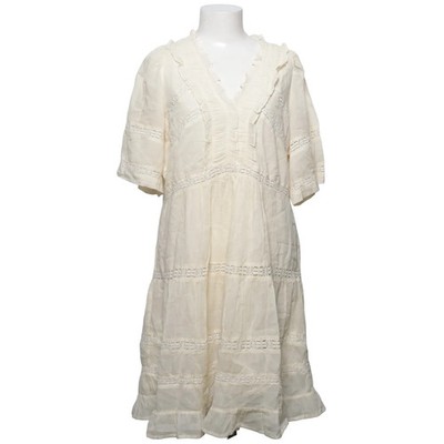 Neo Noir, Kleid, Größe: 44, Beige, Baumwolle, Einfarbig, Damen #BFY