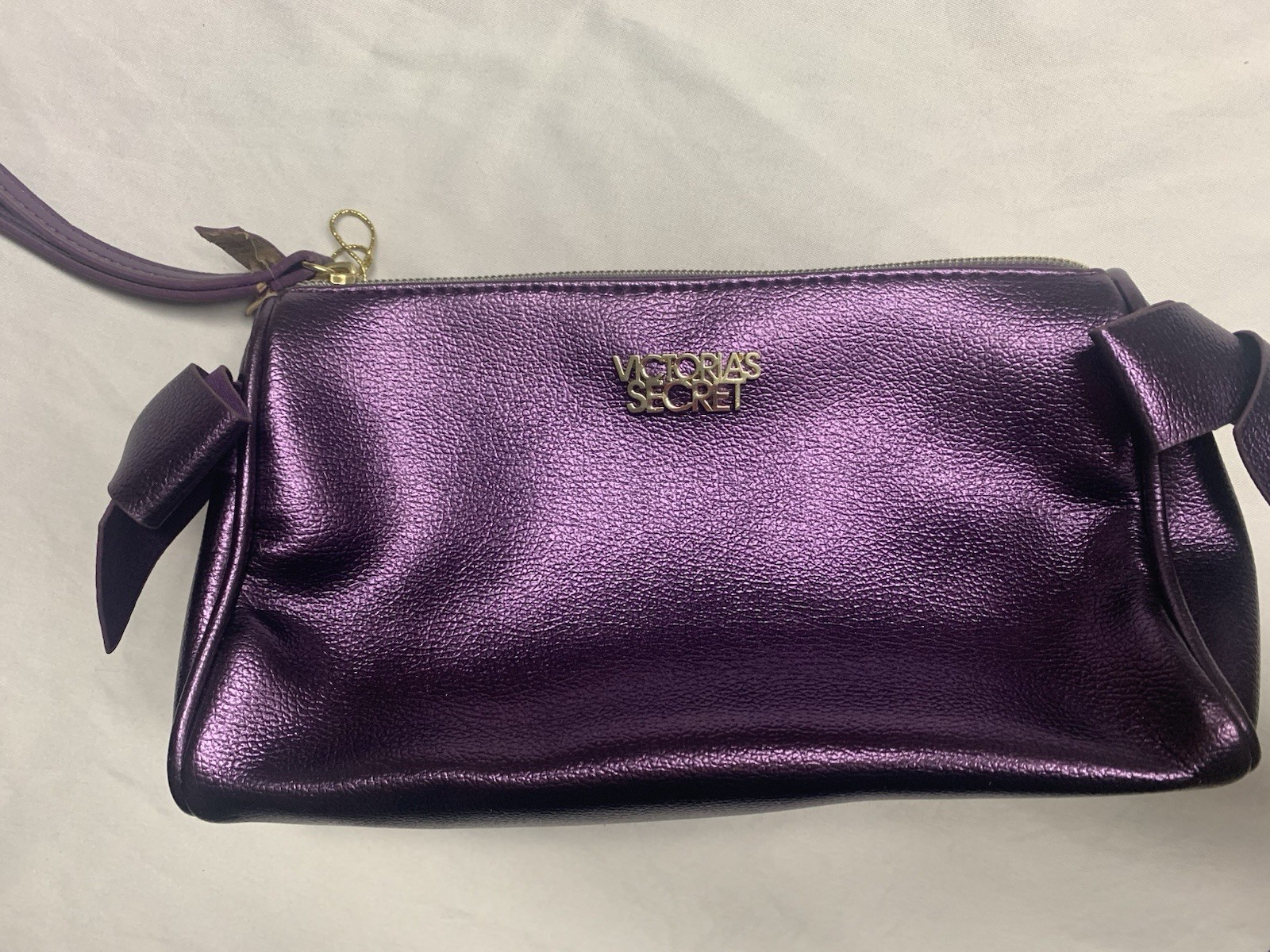 Vintage Victoria's Secret Purple MakeUp Bag