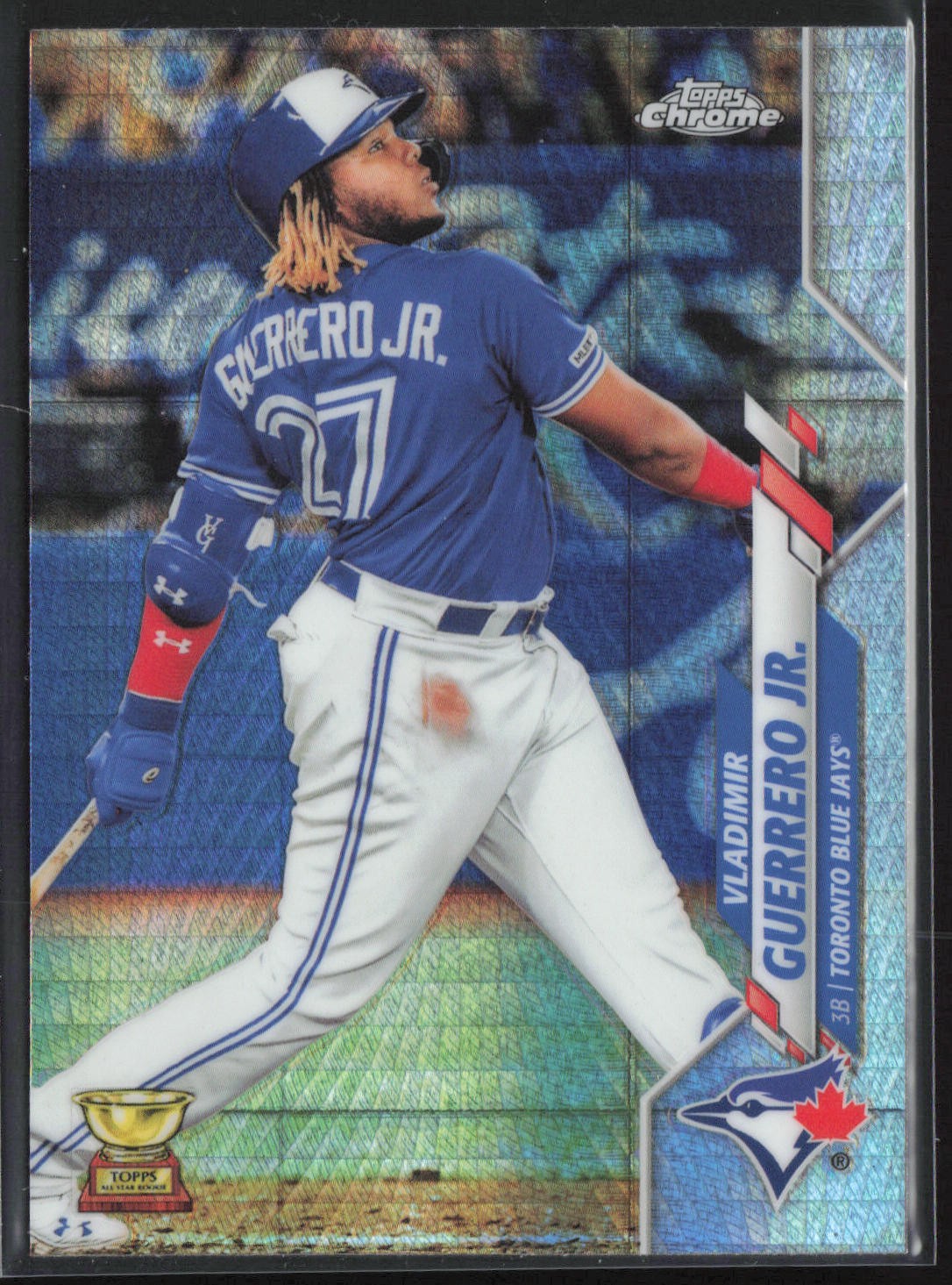 2020 Topps Chrome #133 Vladimir Guerrero Jr. Prism Refractor