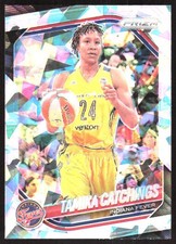 9000K 2025 Panini Prizm WNBA #60 Tamika Catchings Ice Prizms