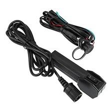 12V ATV UTV Rubber Winch Corded Hand Controller Remote Control Kit Rocker