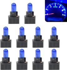 10 PCS Car T5 Halogen Instrument Light, 12V 1.2W Single-filament Indicator Light