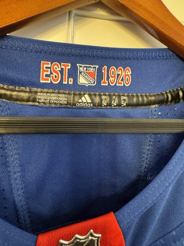 Vincent Trocheck Signed New York Rangers Blue Jersey Beckett BAS COA - Picture 4 of 5