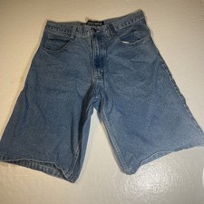 Vintage South Pole Jean Shorts Size 36 Blue