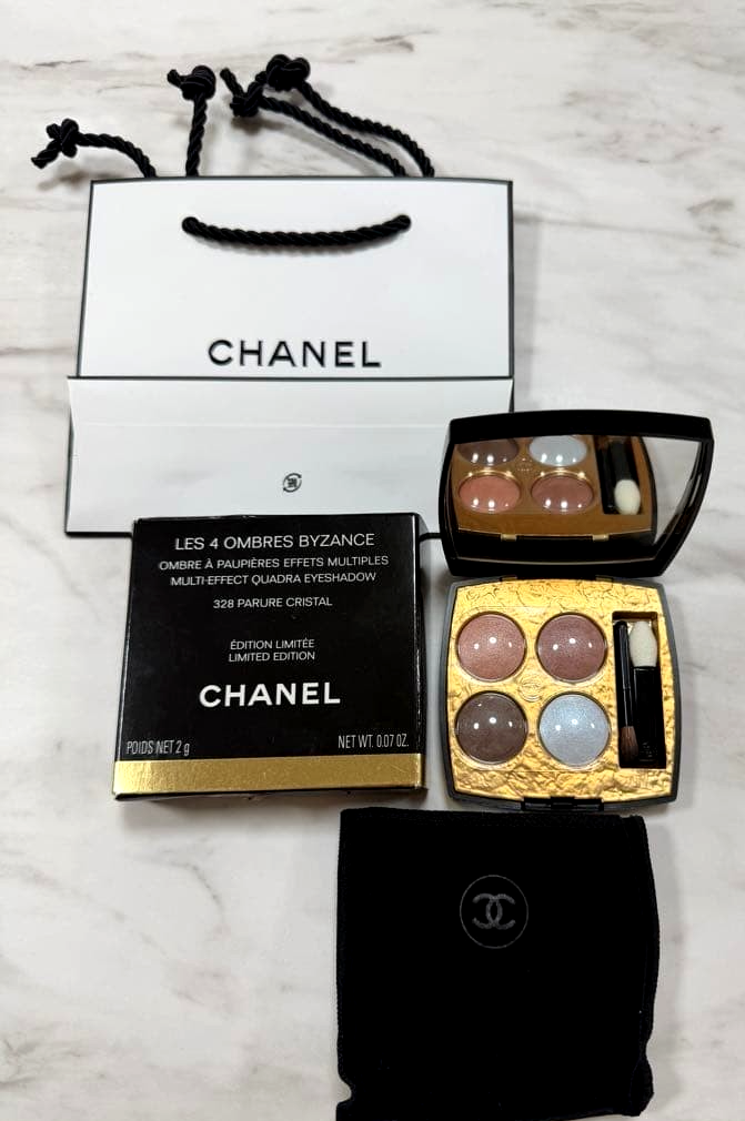 CHANEL Les 4 Ombres Byzance 328 Parure Cristal Eyeshadow Palette