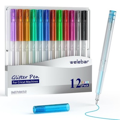 Glitter Gelstifte für Cricut Maker 3/Maker 4/Explore 3/Explore 4/Air 2, Set m...