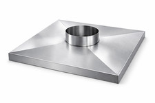 Stainless Steel Chimney Chase Cover – Heavy Gauge – Custom Fabricated
