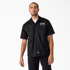Dickies X Thrasher Work Shirt in Black c 