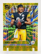 HINES WARD - YELLOW LEGEND SERIES #12 - 2024 Panini Donruss STEELERS