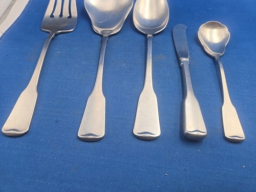 Lot of 5 Oneida AMERICAN COLONIAL Stainless Serving Pieces Set "B" - Picture 4 of 9