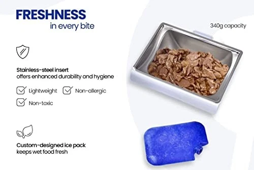  Inserto de acero inoxidable y bolsa de hielo - Inserto de acero inoxidable y bolsa de hielo Foto 3 de 4