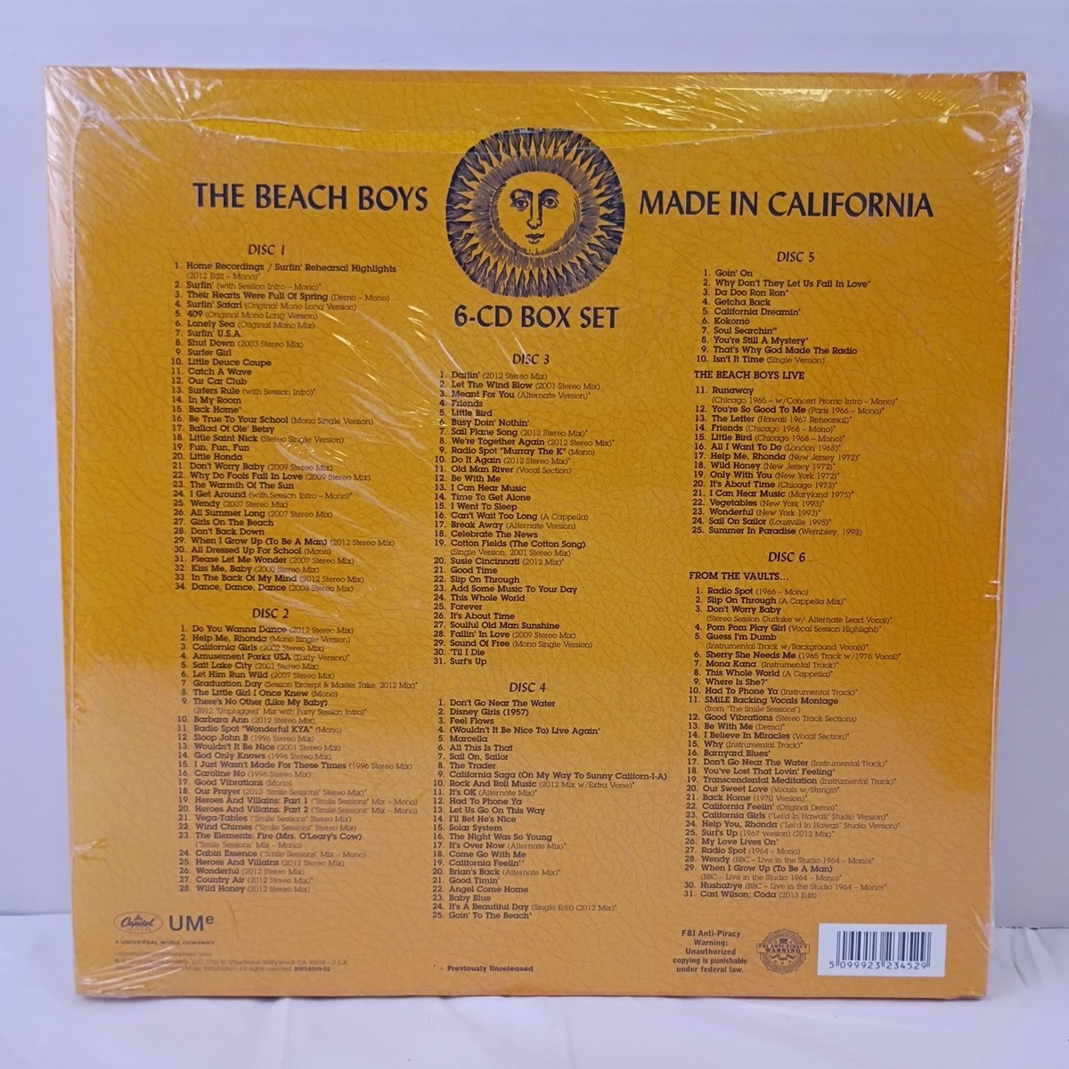 Made In California by The Beach Boys (CD, 2013) for sale online | eBay