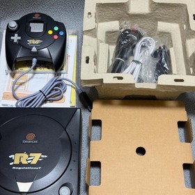 Sega DreamCast Console Regulation#7 R7 HKT-3000 with Box & Manual Working Japan