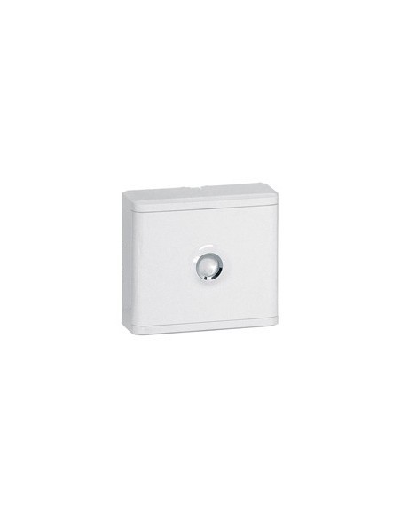 Habillage avec porte blanche Legrand Driva 4 pour platine de branchement