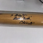 Chipper Jones Autographed Rawlings Big Stick Prof Model Baseball Bat Braves HOF
