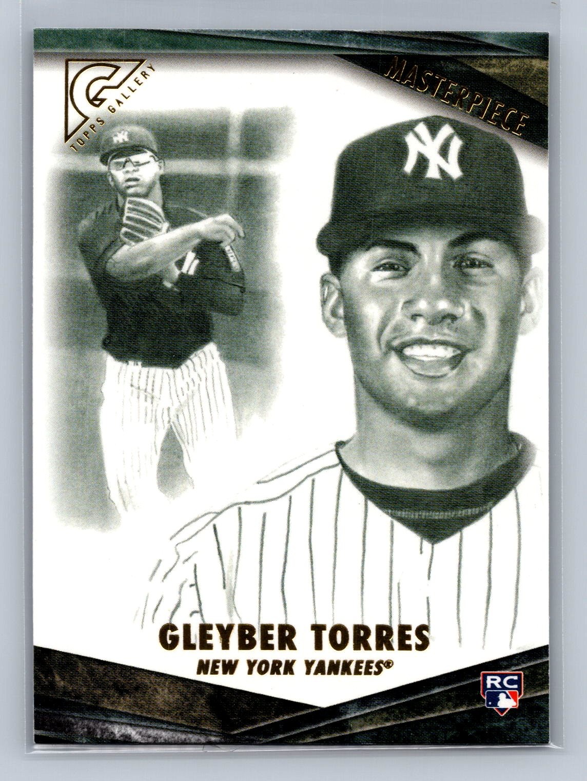 Gleyber Torres New York Yankees 2018 Masterpiece Topps Gallery M-24 RC