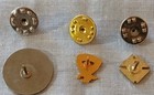 Lot of 3 Fraternal Order Lapel / Tie Pins Elks BPOE, Eagles FOE, Columbus K Of C — photo 2