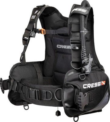 Cressi Solid Plus BCD Tauchen Auftriebskompensator Schnellspanner Größe Large
