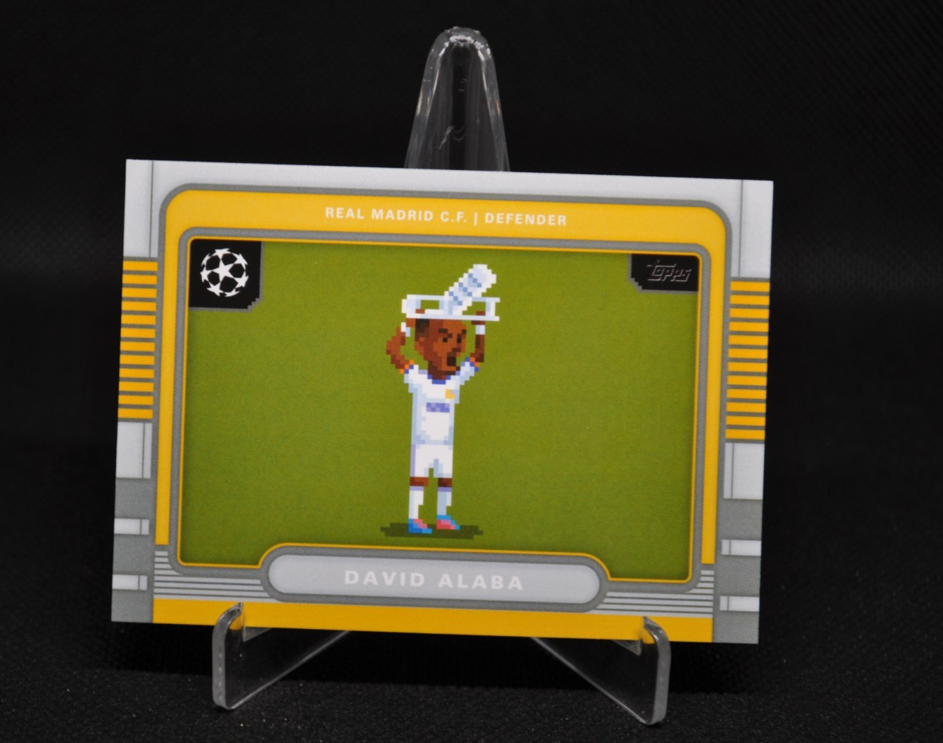 David Alaba 2025-26 Topps UCC 8B-1 8Bit Shots