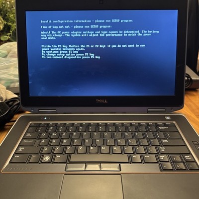 Dell Latitude Laptop Core i5 Does Not Boot Up Parts Or Repair