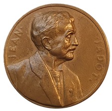 Belgium Bronze Medal – Jean Jadot – Société Générale – 1906–1932 – 35 mm