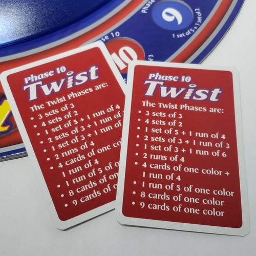 Juego Phase 10 Twist The Wickedly Wild Rummy 2009 Fundex #2580 Edad 8+ Completo - Imagen 11 de 18
