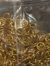 Open Gold Jump Rings for Jewelry Craft, 300 pcs