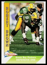 Robert Brown, 1991 Pacific, #150, Green Bay Packers,