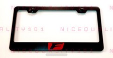 F Sport Lexus Stainless Steel Black Finished License Plate Frame Holder