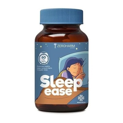 ZEROHARM Sleep Ease Tabletten - Ruhe und Nervenentspannung - 60 Tabs