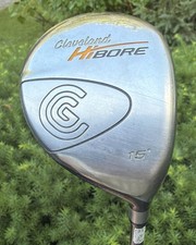 Cleveland Hibore 3 15* Fujikura Graphite 38.5” Mens RH