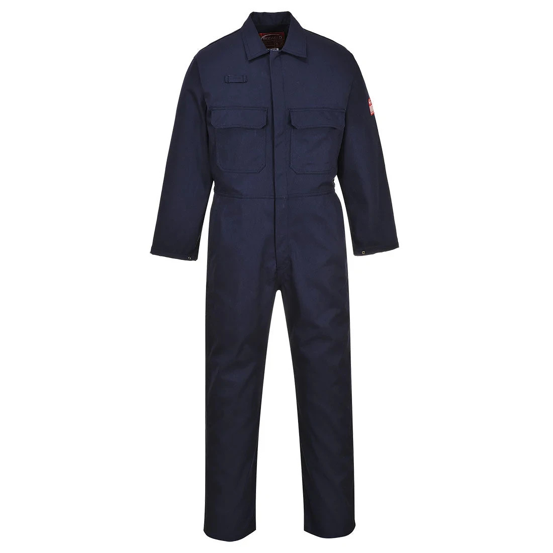 PORTWEST Bizweld Flame Retardent Coverall Navy 5XL Leg 31''