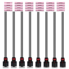 8X Ignition Coil Connector Plug Cable Wire For Ford V6 V8 Flex F150 3.5 3.7 5.0L