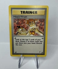 Pokemon TCG Misty's Wrath 114/132 Gym Heroes Regular