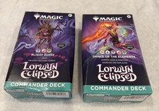 Magic The Gathering Lorwyn Mazzo Comandante Eclissato - Set di 2
