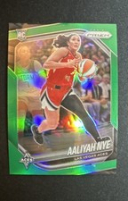 2025 Panini Prizm WNBA - Aaliyah Nye #15 Green Prizm (RC)