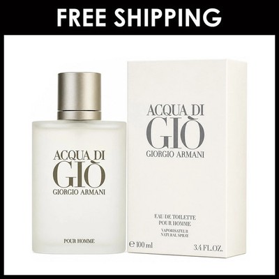 Giorgio Armani Acqua Di Gio 3.4 oz Men's Eau de Toilette Spray New & Sealed